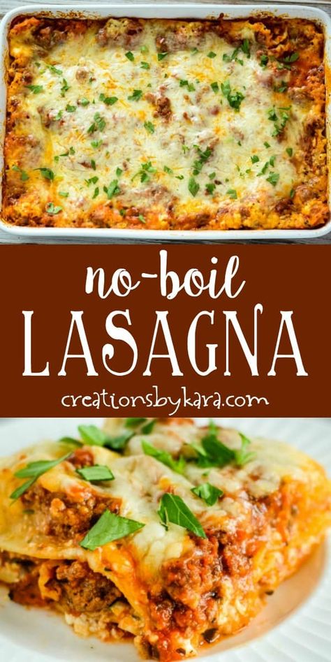 Lasagna Recipe With Oven Ready Noodles, No Boil Lasagna Recipe, Easy Cheese Lasagna Recipe, Noodles Lasagna, Cottage Cheese Lasagna Recipe, Easy Lasagna Recipe With Ricotta, Beef Lasagna Recipe, Lasagna Recipe With Ricotta, Classic Lasagna Recipe