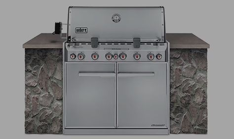 Do you have a Weber grill and want to know if it can be built into a structure? The answer is some Weber grills can, and some cannot. Weber Grills, I Grill, Weber Grill, Burning Questions, Gas Grill, Outdoor Kitchen, Outdoor Spaces, Grilling, Kitchen Appliances