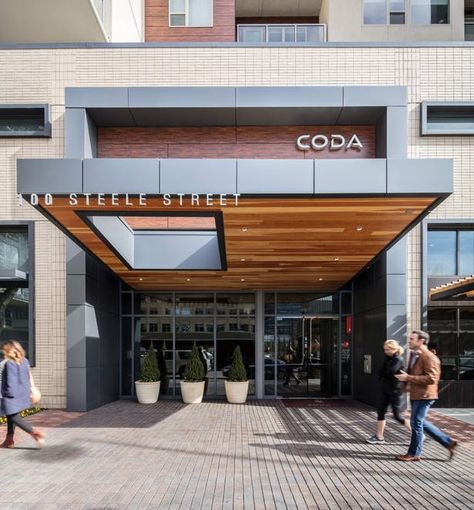 Exterior Canopy Office Canopy, Residential Entrance, Hotel Canopy, Culture Center, Modern Entrance Door, Canopy Architecture, Building Entrance, Storefront Design, Modern Entrance