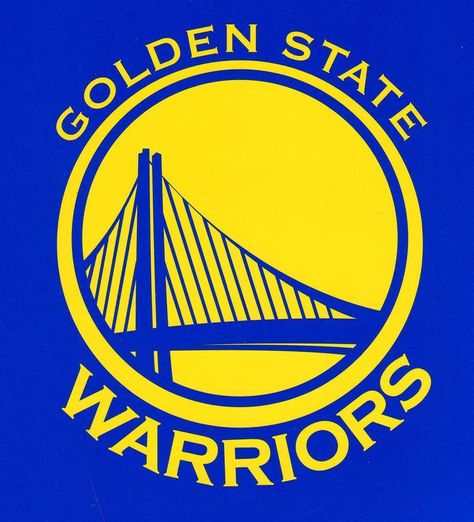 Golden State Warriors Logo, Warriors Logo, Golden State Warriors, Golden State, Blue And Yellow, Golden Gate, The Golden, Gate, Nba