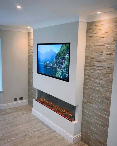 The Top 90 Fireplace Wall Ideas Fireplace Wall Dimensions, Diy Fireplace Wall, Diy Chimney, Fireplace Accent Walls, Fireplace Feature Wall, Electric Fireplace Wall, Feature Wall Living Room, Fireplace Tv Wall, Living Room Decor Fireplace