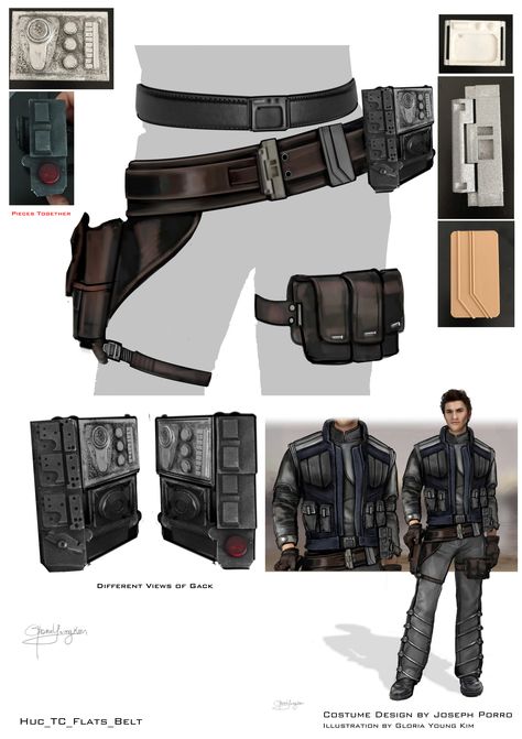 Bounty Hunter Character Design Star Wars, Star Wars Bounty Hunter Cosplay, Star Wars Bounty Hunter Outfit, Star Wars Clothes Concept Art, Sci Fi Belt, Star Wars Mercenary, Bounty Hunter Outfit, Mandalorian Costume, Jedi Cosplay