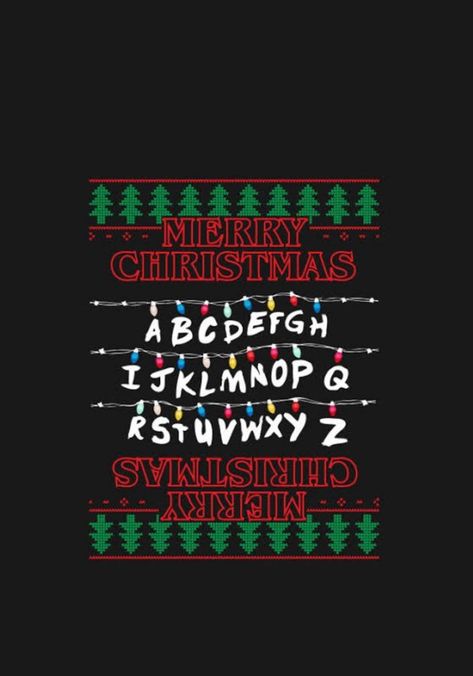 Christmas Stranger Things Wallpaper, Stranger Things Christmas Wallpaper, Wallpaper Stranger Things, Stranger Things Christmas, Diy Screen, Diy Screen Printing, Christmas Phone Wallpaper, Stranger Things Wallpaper, Simple Wallpapers