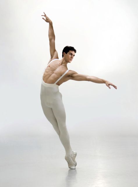 Soooo pretty. (photo by Luciano Romano) Male Ballet, Dancer Pose, Ballet Boys, Paris Opera Ballet, Male Ballet Dancers, Ballet Poses, American Ballet Theatre, Male Dancer, White Tights