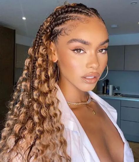 17 Protective Fall Hairstyle Ideas for 2023: Embrace Style and Hair Health Ghana Braids Hairstyles, Feed In Ponytail, Vacation Hairstyles, Ghana Braids, High Hair, Glamorous Hair, Protective Hairstyles Braids, Braids With Extensions, Fulani Braids