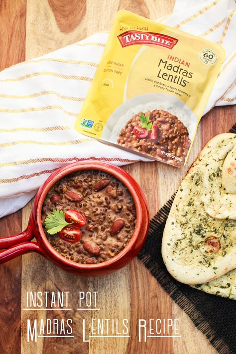 Instant Pot Madras Lentils Recipe  -  veggies, vegetarian.     lj Lentil Madras Recipe, Madras Lentils Recipe Instant Pot, Madras Lentils Costco, Indian Madras Lentils Recipe, Madras Lentils Recipe, Lentils Instant Pot, Lentils Recipe, Indian Lentils, Gumbo Recipe