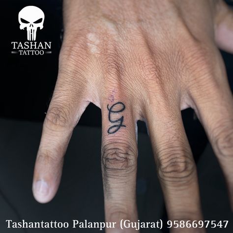 TashanTattoo
AshokTattooWala
S.4.5,Tirupati plaza
Opp. New bus stand
Near gd modi collage
Palanpur (gujrat)
9586697547
9687533310 Letter Tattoo On Finger, G Letter Tattoo, Tattoo On Finger, Letter Tattoo, G Letter, Finger Tattoo, Tattoo Lettering, Finger Tattoos, Tattoo On