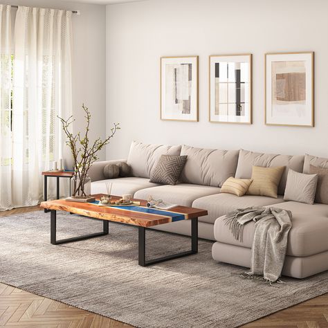 Brown living room decor