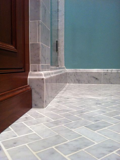 Bathroom Skirting, Marble Baseboard, Bathroom Baseboard, Tile Baseboard, Hammer Design, Master Bath Tile, Marble Bathroom Designs, Marble Bathroom Floor, Bathroom Vinyl