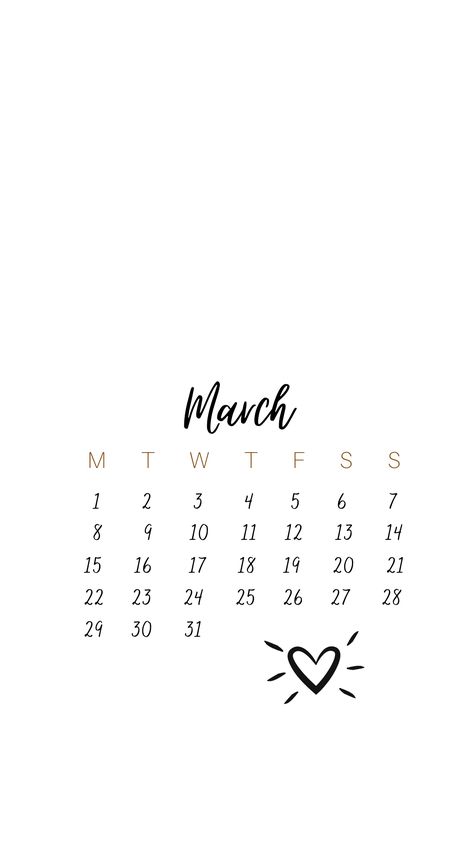 Wallpapers Aesthetic Iphone, March Wallpaper, Calendar Widget, Birthday Photo Collage, Wallpaper 2024, January Calendar, Calendar March, Planning Calendar, Graphic Design Cards