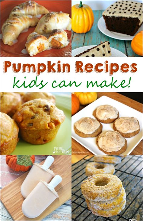 pumpkin recipes kids can make Pumpkin Recipes For Preschoolers, October Cooking Projects For Kids, November Cooking For Kids, Easy Pumpkin Recipes For Kids, Pumpkin Recipes For Kids, Pumpkin Recipes Kids, Kid Cooking, Recipes Kids Can Make, Cooking Kids