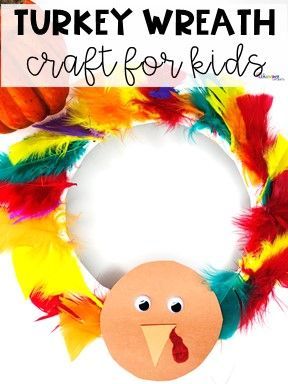 Easy Thanksgiving Crafts For Kids, Thanksgiving Crafts For Toddlers, Fun Thanksgiving Crafts, Thanksgiving Crafts Preschool, Thanksgiving Turkey Craft, Turkey Wreath, Easy Thanksgiving Crafts, November Crafts, Thanksgiving Activities For Kids