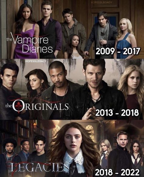 Tvd The Originals Legacies, Tvd Last Episode, The Vampire Diaries Universe, Vampire Diaries Originals, Vampire Diaries Season 7, The Originals Tv Show, The Legacies, Diary Movie, Vampire Shows