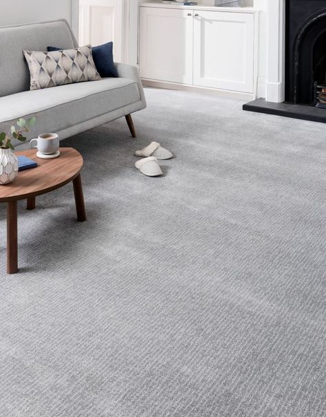 Name: Shadow Lane By: LAVERNOCK Cream Carpet Living Room, Grey Room Ideas Bedroom, Light Grey Carpet, Grey Carpet Living Room, Light Gray Carpet, Direct Wood Flooring, Unique Carpet, Modern Pattern Design, Kids Living Rooms