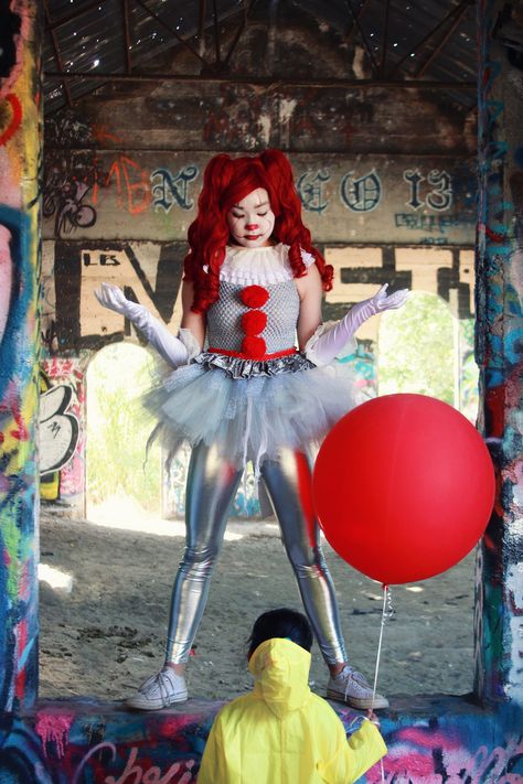 Pennywise costume Pennywise dress It the clown IT costume | Etsy Clown Costume Diy, Pennywise Cosplay, It Costume, 2 Halloween Costumes, Pennywise Costume, Scary Clown Costume, Halloween Tutu Dress, Flamingo Costume, Diy Halloween Games