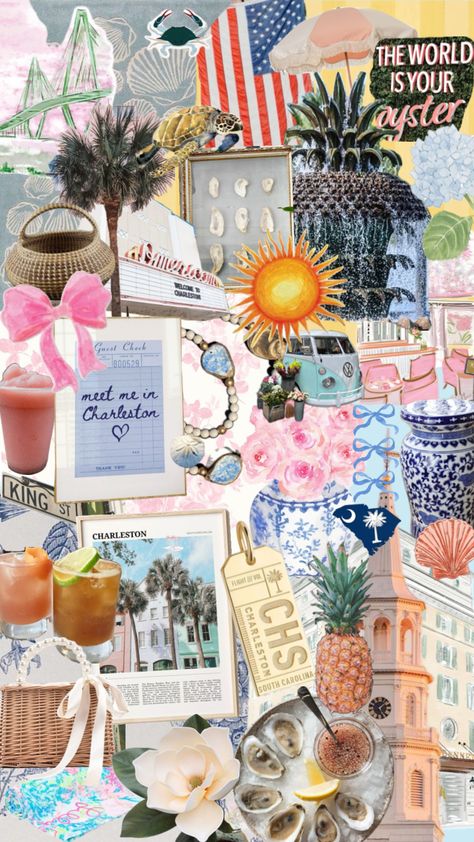 Charleston Charleston Aesthetic, Cute Canvas Paintings, Bday Cards, Cute Canvas, Pretty Wallpaper Iphone, Charleston South Carolina, Pretty Wallpapers, South Carolina, Charleston