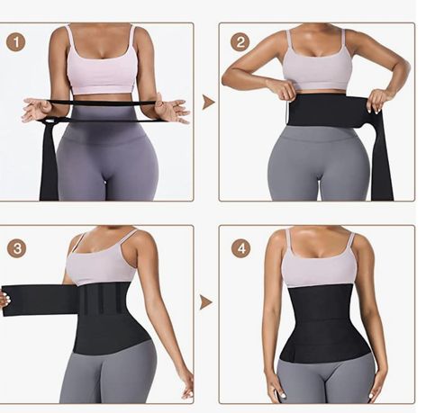 Waist Trainer for Women Snatch Bandage Tummy Wrap Plus Size Workout Waist Trimmer for Gym Sport Waist Snatchers, Tummy Wrap, Lose Belly Fat Quick, Bandage Wrap, Baggy Shirts, Tight Fitted Dresses, Fitting Clothes, Waist Training Corset, Waist Training