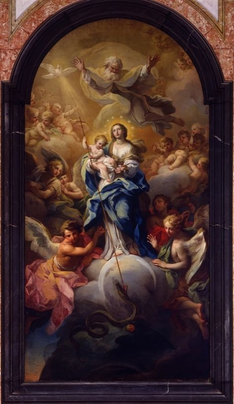 Immaculate Conception Of Mary, Roman Catholic Art, Catholic Artwork, Catholic Wallpaper, Catholic Pictures, Jesus And Mary Pictures, Catholic Images, Pictures Of Jesus Christ, Baroque Art