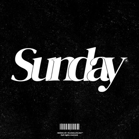 #awesomelogo #clothingline #logotype #apparellogo Sunday Typography, Clothing Brand Logo, Instagram Graphic Design, Typeface Logo, Clothing Brand Logos, Instagram Graphic, Service Logo, Clothing Logo, Cool Logo