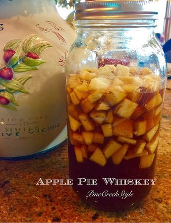 Grain Alcohol Recipes, Home Made Liquor Recipes, Infused Alcohol Recipes, Infused Whiskey, Infused Alcohol, Homemade Liqueur Recipes, Infused Liquors, Apple Whiskey, Homemade Alcohol