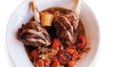 nigel slater lamb shanks midweek dinner Slow Cooked Moroccan Lamb, Moroccan Lamb Shanks, Lamb Shank Recipe, Braised Lamb Shanks, Moroccan Lamb, Lamb Shank, Nigel Slater, Braised Lamb, Sonoma Wine Country