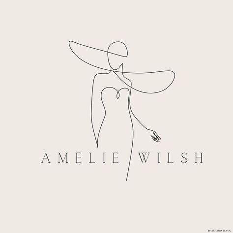 Logo Design Inspiration For Clothing, Dress Shop Logo Design Ideas, Women Fashion Brand Logo, Cloth Logo Design Ideas, Brand Logos Fashion, Logo Ideas For Fashion Brand, Logo Reference Ideas, Art Gallery Logo Design Ideas, Women Clothing Brand Logo Design Ideas