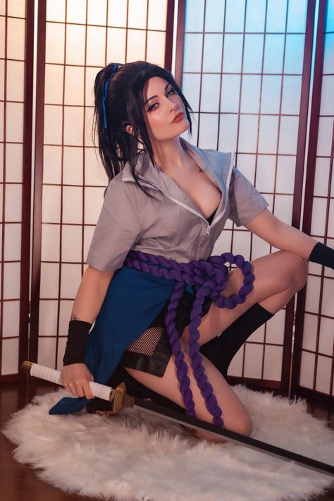 Naruto Cosplay Female, Sasuke Cosplay, Cosplay Naruto, Naruto Cosplay, Naruto Characters, Sasuke Uchiha, Pin Up, Naruto, The Story