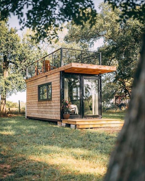 Build Your Own Cabin, Ecological House, Shipping Container Cabin, Container Cabin, Shipping Container Home, Tiny House Inspiration, Mountains Travel, Vacation Cabin, Adventure Hiking