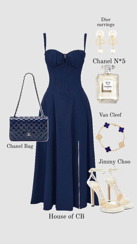 More blue 🧿🌊🩵💙🦋#chanel #dior #fitinspo #blue #jimmychoo Adrette Outfits, Mode Zara, Glam Dresses, Looks Chic, Dressy Outfits, Cute Simple Outfits, Fancy Outfits, Girly Outfits, Casual Style Outfits