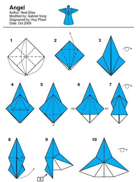 Scribd is the world's largest social reading and publishing site. Paper Angels Diy, Origami Nativity, Origami Angel, Xmas Window Decorations, Angel Model, Paper Angel, Teaching Mathematics, Origami Patterns, Instruções Origami