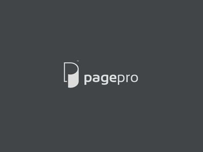 Pagepro - interactive web agency. Logo Intelligent, Best Logos, Paper Logo, Inspiration Logo Design, Clever Logo, Logo Luxury, Up North, Logo Mark, Logo Images