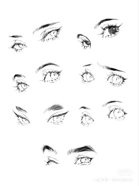 Eye Drawing Tutorials, Eye Sketch, 얼굴 그리기, Anatomy Sketches, Anime Eye Drawing, Anatomy Drawing, Digital Painting Tutorials, Figure Drawing Reference, Anatomy Art