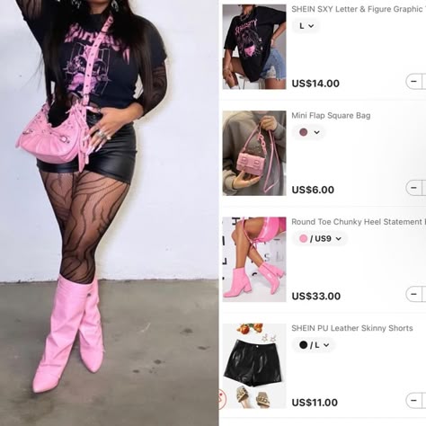 Birthday Outfit Inspo Shein, Baddie Shein Outfits Concert, February Birthday Outfit Ideas, Shein Party Outfit Ideas, Shein Outfits Concert, Baddie Shein Outfits Ideas, Outfits For Bday, Baddie Shein Outfits Birthday, Shein Outfits Birthday