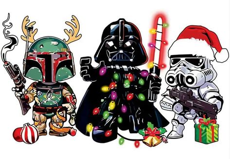 Sublimacion Ideas, Christmas Diamonds, Star Wars Christmas, Jrr Tolkien, Christmas Characters, Christmas Cartoons, Star Wars Characters, Disney Christmas, Star Wars Art