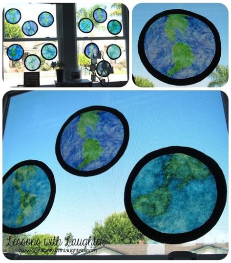 Earth Activities, Earth Week, Earth Day Projects, Earth Craft, Spring Art Projects, Coffee Filter Crafts, Earth Day Crafts, Earth Day Activities, Earth Art