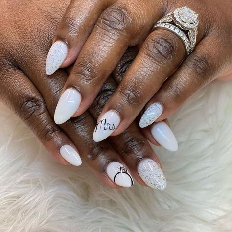 On-point inspo for the perfect manicure. Bachelorette Party Nail Ideas, Bachelorette Party Nails The Bride, Bach Party Nails, Best Wedding Nails Brides, Bride Nail Ideas, Bachelorette Nails The Bride, Bachelorette Nail Ideas, Hen Do Nails, Nails For Vegas