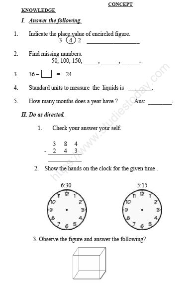 CBSE Class 3 Maths Sample Paper Set I Class 3 Maths Worksheet, Class 3 Maths, Olympiad Exam, Maths Worksheet, Sample Question Paper, Math Olympiad, Maths Paper, 3rd Grade Math Worksheets, Maths Exam