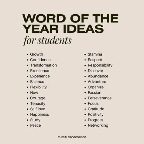 The Ultimate List: 420+ Word Of The Year Ideas (2025) 2025 Words Of The Year, 2025 Goals Ideas, Words For 2025, 2025 Word Of The Year, Words For The Year, 2025 Word, Word Of The Year Ideas, Words Of The Year, One Word Inspiration