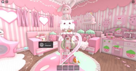 kqhleeya was my previous user ^^ Kawaii Roblox Games, Ts4 Cottagecore, Minecraft Skins Aesthetic, Kawaii Games, Roblox Games, Cute Minecraft Houses, Soft Pink Theme, Games Roblox, Bloxburg Decal Codes