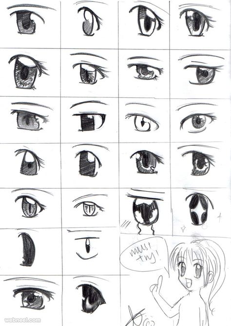 anime drawing eyes Whyt Manga, Beginner Sketches, How To Draw Anime Eyes, How To Draw Anime, Manga Eyes, Simple Anime, Drawing Tutorials For Beginners, Anime Tutorial, Best Anime Drawings