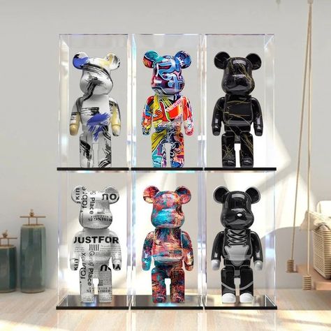 BUY NOW 💛🛒 "Graffiti Bear" Decorative Figurine and Money Jar | It's only $64.99 👀 LIMITED IN STOCK ‼️ 🔥SELLING SUPER FAST 🔥 ⭐WHY YOU NEED THIS ⭐ Introducing the "Graffiti Bear" Figurine, a unique and artistic home decoration that doubles as a money jar and modern room sculpture. This bear statue features a graffiti-inspired design, adding a touch of urban art to your living space. Key Features: * Decorative bear figurine with a graffiti design * Doubles as a money jar for storing loose c... Statue Graffiti, Bear Brick, Nordic Room, Bear Statue, Model Room, Bear Sculptures, Resin Sculpture, Bear Figurine, Decor Figurines