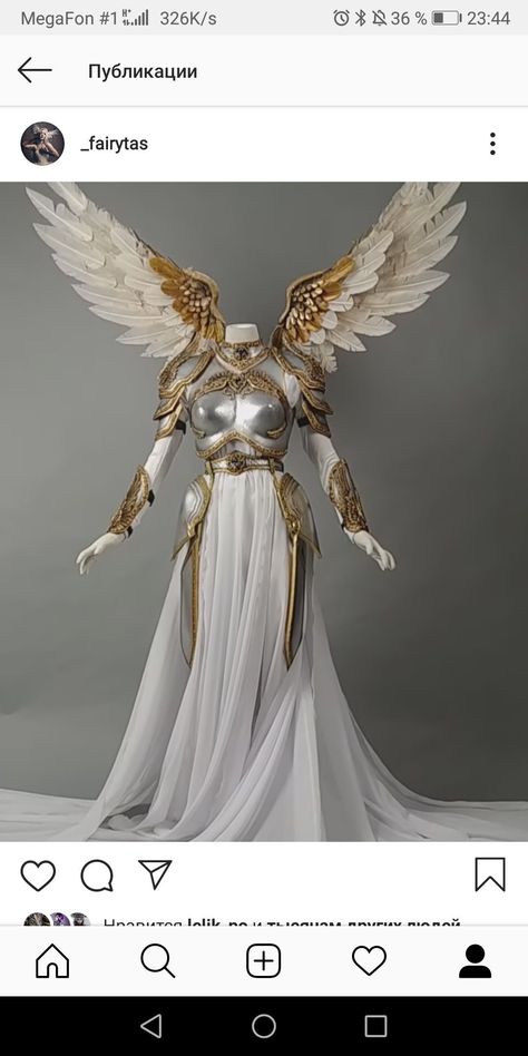 Angel Dress Aesthetic, Valkyrie Costume, Beautiful Warrior, Biblical Costumes, Armor Drawing, Armor Dress, Costume Armour, Warrior Outfit, Goddess Costume