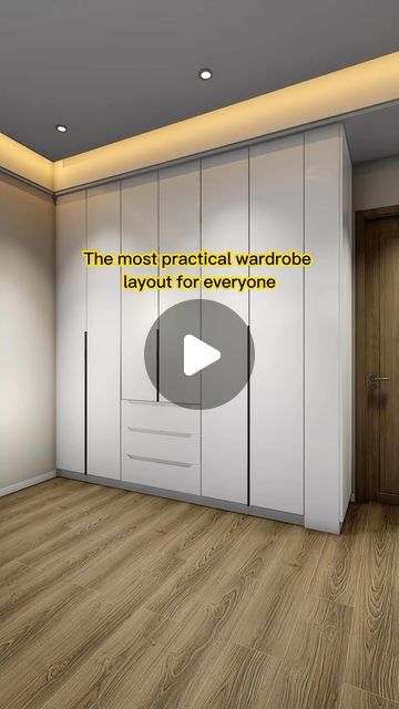 Homecraft Designer on Instagram: "Maximize space with our ultimate wardrobe setup! Neatly organize everything from bedding to clothes. 👗👖
#wardrobe #storage #interiordesign #home #homedecor #bedroom #fyp" Bedroom Custom Cabinets Built Ins, Walk In Wardrobe Behind Bed Layout, Master Closet Cabinet Ideas, Teenage Walk In Closet, Bedroom Wardrobe Layout Ideas, Perfect Closet Layout, Built In Wardrobe Interior Layout, Space Saving Cabinets Bedroom, Bedroom Layout With Closet