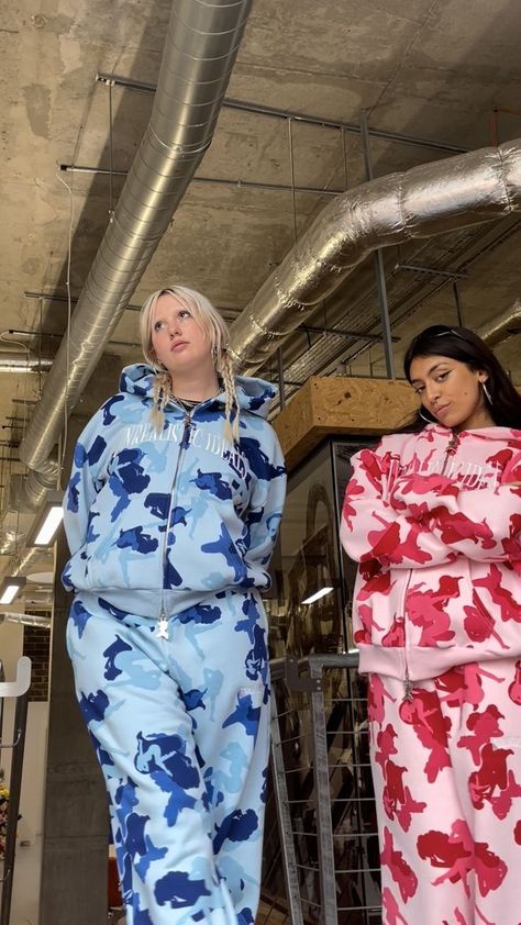 Named Collective Camo Tracksuit, Named Collective Tracksuit Blue, Name Collective Tracksuit, The Named Collective, Named Collection Tracksuit, Named Collective Outfit Ideas, Trapstar Tracksuit Women, Unrealistic Ideals Tracksuit, Named Collective Outfit