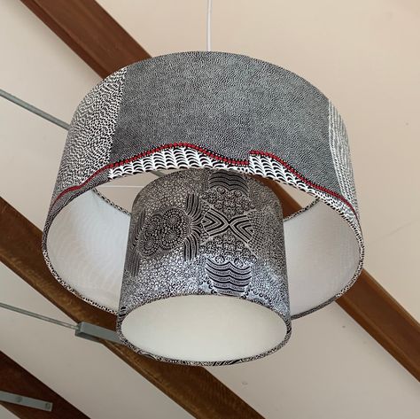 Diy Drum Shade, Make A Lampshade, Diy Lamp Shade, Drum Lampshade, Drum Shade, Lampshades, Lamp Shade, Two By Two, Design