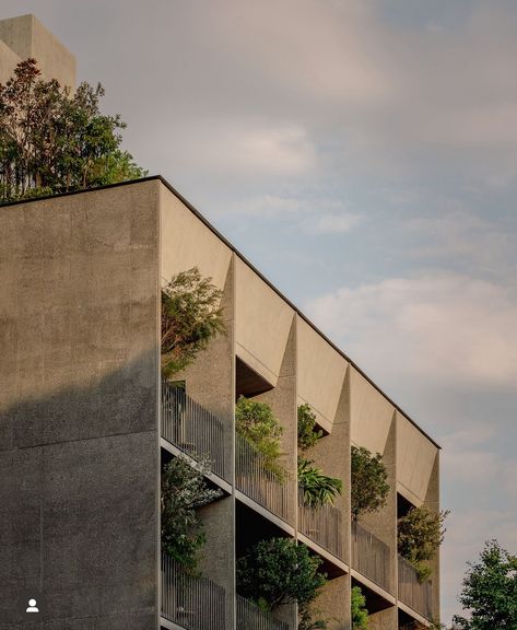 Trunk Hotel, Keiji Ashizawa, Concrete Exterior, Hotel Facade, Design Anthology, Yoyogi Park, Urban Housing, Hotel Exterior, Facade Architecture Design