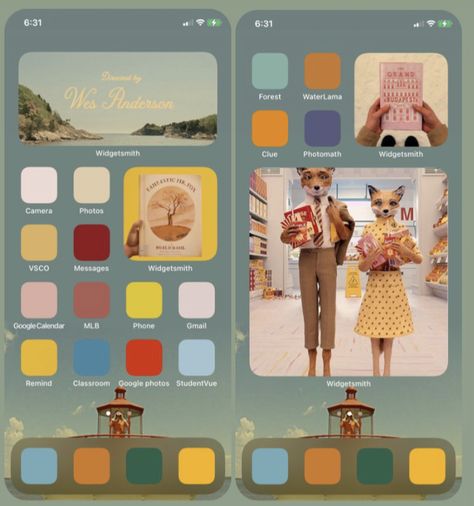 Wes Anderson Phone Wallpaper, Wes Anderson Wallpaper Iphone, Wes Anderson Wallpaper, Wes Anderson Color Palette, Summer Layout, Wes Anderson Aesthetic, Apple Ecosystem, Collage Craft, Iphone Themes