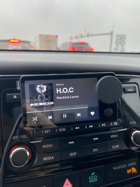 Spotify, car thing, Kendrick Lamar, H.O.C, overly dedicated The Car Thing Spotify, Car Thing Spotify, Spotify Car Thing, Spotify Music Player, Kendrick Lamar Music, Spotify Car, Car Deco, Music Player, Kendrick Lamar