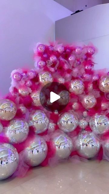 Bloom + BluePrint Event Co. on Instagram: "Disco ball, meet Marie Antoinette 🩷💘🎀🪩 a peek inside our installation for BARBIE 🎀 @phxart @thecreativeedit.kt" Disco Ball Backdrop, Barbie Backdrop, Backdrop Decorations, Marie Antoinette, Disco Ball, Backdrops For Parties, Themed Party, Rodeo, Party Themes