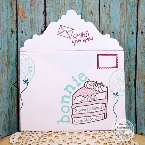 Birthday Mail, Mailing Design, Snail Mail Envelopes, Hand Lettering Envelopes, Decorating Envelopes, Snail Mail Art, Mail Art Envelopes, Birthday Doodle, Going Postal